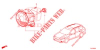 PHARE ANTIBROUILLARD pour Honda ACCORD TOURER DIESEL 2.2 ELEGANCE PACK 5 Portes 5 vitesses automatique 2015