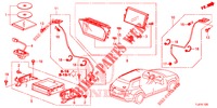 SYSTEME DE NAVIGATION pour Honda ACCORD TOURER DIESEL 2.2 ELEGANCE PACK 5 Portes 5 vitesses automatique 2015