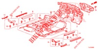 TAPIS DE SOL pour Honda ACCORD TOURER DIESEL 2.2 ELEGANCE PACK 5 Portes 5 vitesses automatique 2015