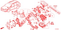 UNITE DE COMMANDE (COMPARTIMENT MOTEUR) (1) pour Honda ACCORD TOURER DIESEL 2.2 ELEGANCE PACK 5 Portes 5 vitesses automatique 2015