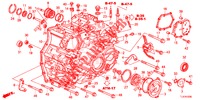 BOITE DE VITESSES (DIESEL) pour Honda ACCORD TOURER DIESEL 2.2 LUXURY 5 Portes 5 vitesses automatique 2015