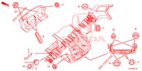 ANNEAU (ARRIERE) pour Honda ACCORD TOURER DIESEL 2.2 S 5 Portes 6 vitesses manuelles 2015