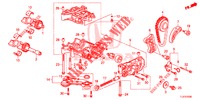 POMPE A HUILE (DIESEL) pour Honda ACCORD TOURER DIESEL 2.2 SH 5 Portes 6 vitesses manuelles 2015