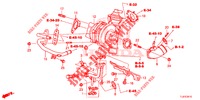 TURBOCOMPRESSEUR (DIESEL) pour Honda ACCORD TOURER DIESEL 2.2 SH 5 Portes 6 vitesses manuelles 2015