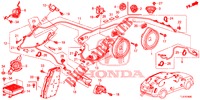 ANTENNE DE RADIO/HAUT PARLEUR (LH) pour Honda ACCORD TOURER 2.0 COMFORT 5 Portes 6 vitesses manuelles 2014