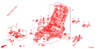 COMP. DE SIEGE AV. (D.) (SIEGE REGLAGE MANUEL) pour Honda ACCORD TOURER 2.0 COMFORT 5 Portes 6 vitesses manuelles 2014