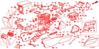 CONSOLE (LH) pour Honda ACCORD TOURER 2.0 COMFORT 5 Portes 6 vitesses manuelles 2014
