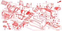 GARNITURE D'INSTRUMENT (COTE DE PASSAGER) (LH) pour Honda ACCORD TOURER 2.0 COMFORT 5 Portes 6 vitesses manuelles 2014
