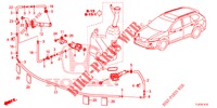 LAVE GLACE DE PROJECTEUR pour Honda ACCORD TOURER 2.0 COMFORT 5 Portes 6 vitesses manuelles 2014