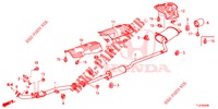 TUYAU D'ECHAPPEMENT (2.0L) pour Honda ACCORD TOURER 2.0 COMFORT 5 Portes 6 vitesses manuelles 2014