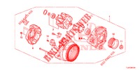 ALTERNATEUR (DENSO) (2.0L) pour Honda ACCORD TOURER 2.0 ELEGANCE 5 Portes 6 vitesses manuelles 2014
