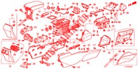 CONSOLE (LH) pour Honda ACCORD TOURER 2.0 ELEGANCE 5 Portes 6 vitesses manuelles 2014