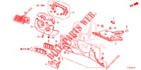 GARNITURE D'INSTRUMENT (COTE DE CONDUCTEUR) (LH) pour Honda ACCORD TOURER 2.0 ELEGANCE 5 Portes 6 vitesses manuelles 2014
