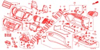 GARNITURE D'INSTRUMENT (COTE DE PASSAGER) (LH) pour Honda ACCORD TOURER 2.0 ELEGANCE 5 Portes 6 vitesses manuelles 2014