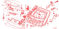 HAYON ARRIERE pour Honda ACCORD TOURER 2.0 ELEGANCE 5 Portes 6 vitesses manuelles 2014