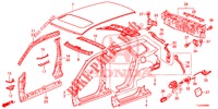 PANNEAUX EXTERIEURS/PANNEAU ARRIERE pour Honda ACCORD TOURER 2.0 ELEGANCE 5 Portes 6 vitesses manuelles 2014