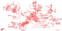POMPE A EAU (2.0L) pour Honda ACCORD TOURER 2.0 ELEGANCE 5 Portes 6 vitesses manuelles 2014