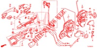 SERRURES DE PORTE AVANT/POIGNEE EXTERNE pour Honda ACCORD TOURER 2.0 ELEGANCE 5 Portes 6 vitesses manuelles 2014