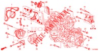 SUPPORT D'ALTERNATEUR/TENDEUR (2.0L) pour Honda ACCORD TOURER 2.0 ELEGANCE 5 Portes 6 vitesses manuelles 2014
