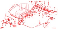 CAPOT MOTEUR (LH) pour Honda ACCORD TOURER 2.0 ELEGANCE 5 Portes 5 vitesses automatique 2014