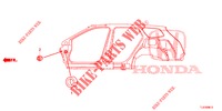 ANNEAU (LATERAL) pour Honda ACCORD TOURER 2.0 ELEGANCE PACK 5 Portes 6 vitesses manuelles 2014