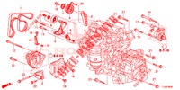 SUPPORT D'ALTERNATEUR/TENDEUR (2.0L) pour Honda ACCORD TOURER 2.0 ELEGANCE PACK 5 Portes 6 vitesses manuelles 2014