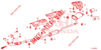 TUYAU D'ECHAPPEMENT (2.0L) pour Honda ACCORD TOURER 2.0 ELEGANCE PACK 5 Portes 6 vitesses manuelles 2014