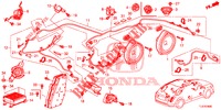 ANTENNE DE RADIO/HAUT PARLEUR (LH) pour Honda ACCORD TOURER 2.0 S 5 Portes 6 vitesses manuelles 2014