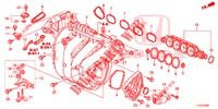 COLLECTEUR D'ADMISSION (2.0L) pour Honda ACCORD TOURER 2.0 S 5 Portes 6 vitesses manuelles 2014
