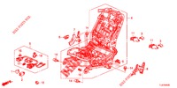 COMP. DE SIEGE AV. (D.) (SIEGE REGLAGE MANUEL) pour Honda ACCORD TOURER 2.0 S 5 Portes 6 vitesses manuelles 2014