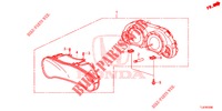 COMPTEUR pour Honda ACCORD TOURER 2.0 S 5 Portes 6 vitesses manuelles 2014