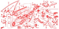 GARNITURE DE PORTE AVANT (LH) pour Honda ACCORD TOURER 2.0 S 5 Portes 6 vitesses manuelles 2014