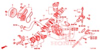 POMPE A EAU (2.0L) pour Honda ACCORD TOURER 2.0 S 5 Portes 6 vitesses manuelles 2014