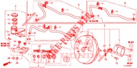 MAITRE CYLINDRE DE FREIN/ALIMENTATION PRINCIPALE (LH) pour Honda ACCORD TOURER 2.0 S 5 Portes 5 vitesses automatique 2014