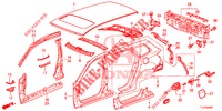 PANNEAUX EXTERIEURS/PANNEAU ARRIERE pour Honda ACCORD TOURER 2.0 S 5 Portes 5 vitesses automatique 2014