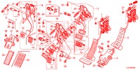 PEDALE (LH) pour Honda ACCORD TOURER 2.0 S 5 Portes 5 vitesses automatique 2014