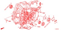 CARTER D'EMBRAYAGE pour Honda ACCORD TOURER 2.4 S 5 Portes 6 vitesses manuelles 2014