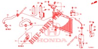 FLEXIBLE DE RADIATEUR/RESERVOIR DE RESERVE (2.4L) pour Honda ACCORD TOURER 2.4 S 5 Portes 6 vitesses manuelles 2014