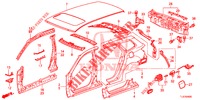 PANNEAUX EXTERIEURS/PANNEAU ARRIERE pour Honda ACCORD TOURER 2.4 S 5 Portes 6 vitesses manuelles 2014