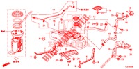 RESERVOIR A CARBURANT pour Honda ACCORD TOURER 2.4 S 5 Portes 6 vitesses manuelles 2014
