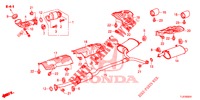 TUYAU D'ECHAPPEMENT (2.4L) pour Honda ACCORD TOURER 2.4 S 5 Portes 6 vitesses manuelles 2014