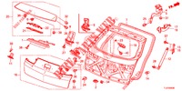 HAYON ARRIERE pour Honda ACCORD TOURER 2.4 S 5 Portes 5 vitesses automatique 2014