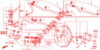 MAITRE CYLINDRE DE FREIN/ALIMENTATION PRINCIPALE (LH) pour Honda ACCORD TOURER 2.4 S 5 Portes 5 vitesses automatique 2014