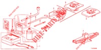 OUTILS/CRIC pour Honda ACCORD TOURER 2.4 S 5 Portes 5 vitesses automatique 2014