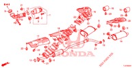 TUYAU D'ECHAPPEMENT (2.4L) pour Honda ACCORD TOURER 2.4 S 5 Portes 5 vitesses automatique 2014