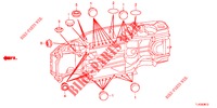 ANNEAU (INFERIEUR) pour Honda ACCORD TOURER 2.0 ELEGANCE PACK 5 Portes 6 vitesses manuelles 2013