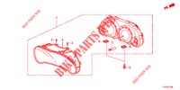 COMPTEUR pour Honda ACCORD TOURER 2.0 ELEGANCE PACK 5 Portes 6 vitesses manuelles 2013