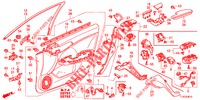 GARNITURE DE PORTE AVANT (LH) pour Honda ACCORD TOURER 2.0 ELEGANCE PACK 5 Portes 6 vitesses manuelles 2013