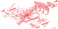 TAPIS DE SOL pour Honda ACCORD TOURER 2.0 ELEGANCE PACK 5 Portes 6 vitesses manuelles 2013