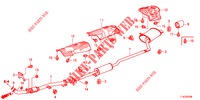 TUYAU D'ECHAPPEMENT (2.0L) pour Honda ACCORD TOURER 2.0 ELEGANCE PACK 5 Portes 6 vitesses manuelles 2013
